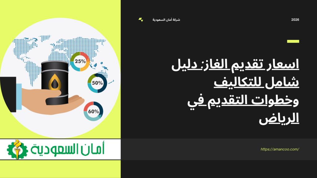 اسعار تقديم الغاز