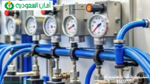 كشف خطوط الحريق وتمديد الغاز